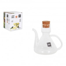 CRUET LA MEDITERRÃNEA BELL BOROSILICATE GLASS WITH LID (125 CC)