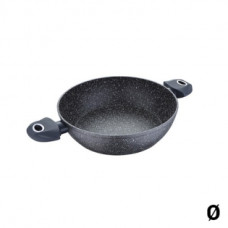 CASSEROLE BERGNER GREY TOUGHENED ALUMINIUM