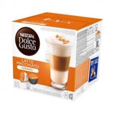 COFFEE CAPSULES NESCAFÃ DOLCE GUSTO 24191 LATTE MACCHIATO (16 UDS) CARAMEL