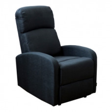 RECLINING ARMCHAIR ASTAN HOGAR RELAX MANUAL BLACK