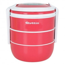 SET OF LUNCH BOXES QUTTIN STACKABLE THERMAL (3 UDS) (18 X 15,5 X 19 CM)