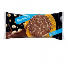 RICE CAKES BICENTURY MILK CHOCOLATE HAZELNUTS (8 UDS)