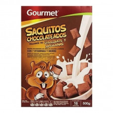 CEREALS GOURMET SAQUITOS CHOCO (500 G)