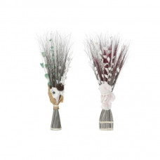 BUNCH DKD HOME DECOR FLOWERS COCONUT FIBRE (2 PCS) (35 X 20 X 100 CM)
