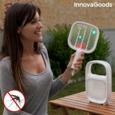 2 IN 1 RECHARGEABLE MOSQUITO REPELLENT LAMP AND INSECT-KILLING RACQUET SWATECK INNOVAGOODS