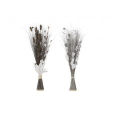 BUNCH DKD HOME DECOR GREY BROWN COCONUT FIBRE (35 X 20 X 100 CM) (2 UNITS)