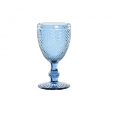 WINEGLASS DKD HOME DECOR CRYSTAL BLUE (240 ML)