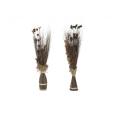 BUNCH DKD HOME DECOR BROWN ORANGE COCONUT FIBRE (35 X 20 X 100 CM) (2 UNITS)