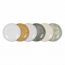 SERVING PLATTER LA MEDITERRÃNEA MEI PORCELAIN CIRCULAR (Ã 20,3 X 2,5 CM)