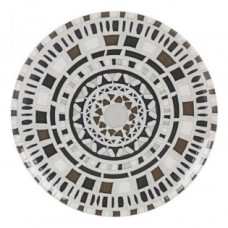 FLAT PLATE LA MEDITERRÃNEA BARROC MONACO PORCELAIN SHINE (Ã 26 X 2 CM) (Ã 26 CM)