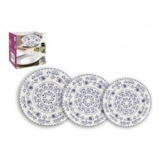 TABLEWARE IVORY BLUR SHINE STONEWARE (12 PCS)