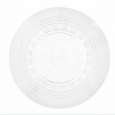 FLAT PLATE QUID VIBA TRANSPARENT PLASTIC (Ã 26 CM)