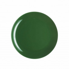 DESSERT DISH LUMINARC ARTY FOREST GREEN GLASS (Ã 20,5 CM)