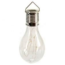 BULB-SHAPED LAMP PLASTIC (7,5 X 15 X 7,5 CM)