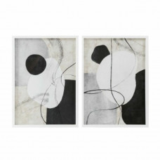 PAINTING DKD HOME DECOR ABSTRACT MODERN (50 X 2,5 X 70 CM) (2 UNITS)