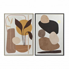 PAINTING DKD HOME DECOR ABSTRACT (84 X 4,5 X 124 CM) (2 UNITS)