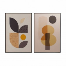 PAINTING DKD HOME DECOR ABSTRACT MODERN (80 X 4,3 X 120 CM) (2 UNITS)