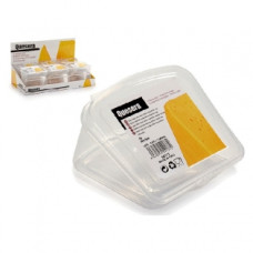 LUNCH BOX QHEESE TRANSPARENT (12 X 8 X 13 CM)